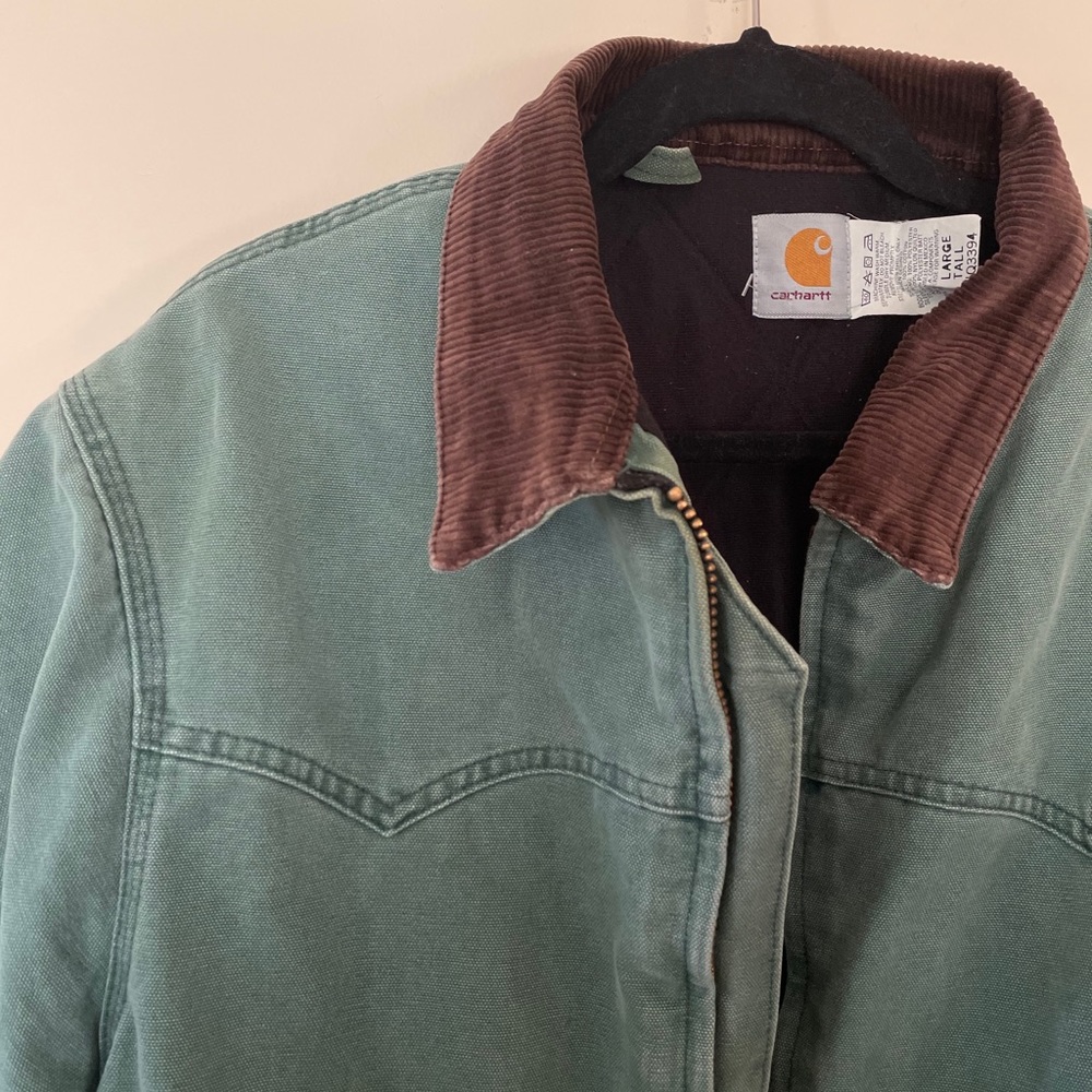 VINTAGE Green Carhartt Jacket